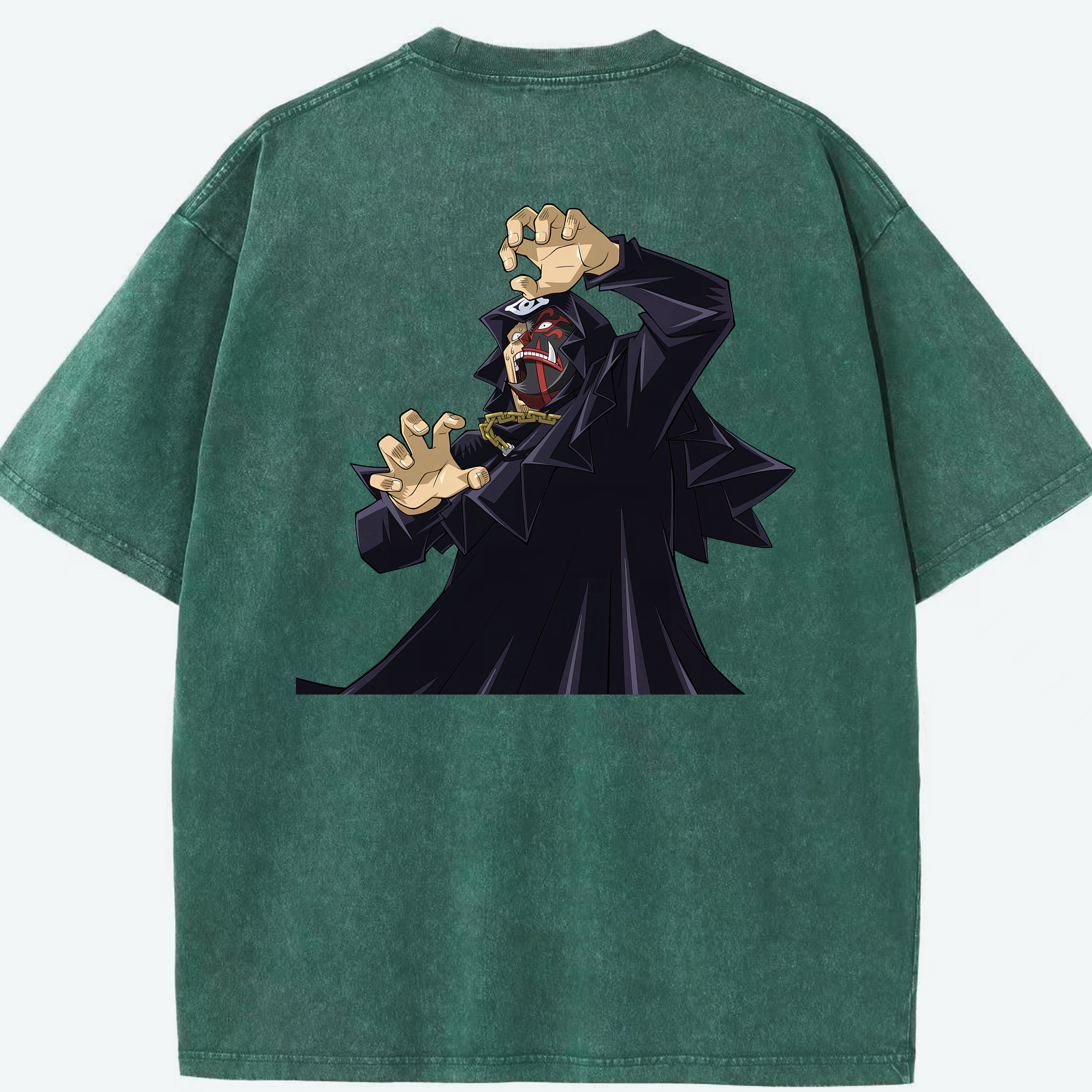 （画像用） 遊☆戯☆王 Yu-Gi-Oh! 綿100% ヴィンテージ風 半袖Tシャツ（背面プリント）
